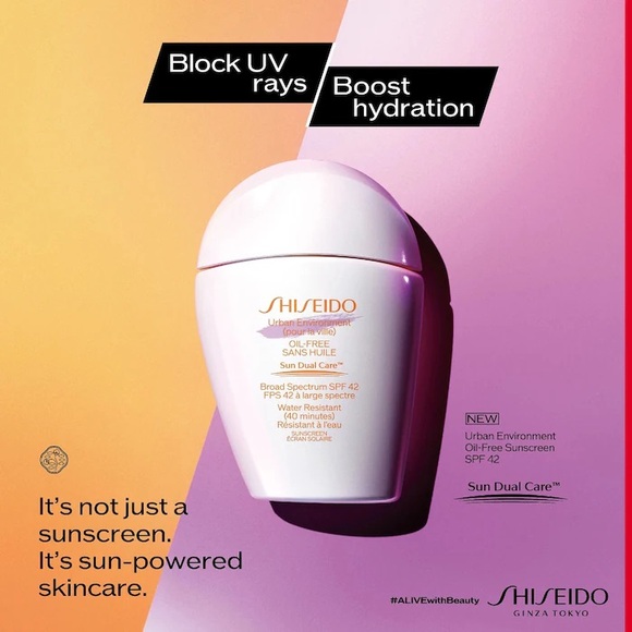 Shiseido Urban Environment Oil-Free Sunscreen SPF 42 - Picture 2 of 5